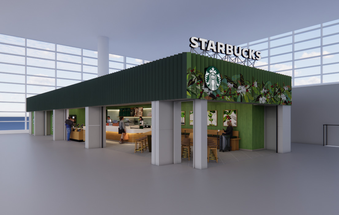 セントレア第1ターミナル3階出発ロビーにスターバックス コーヒーの新店舗がオープン