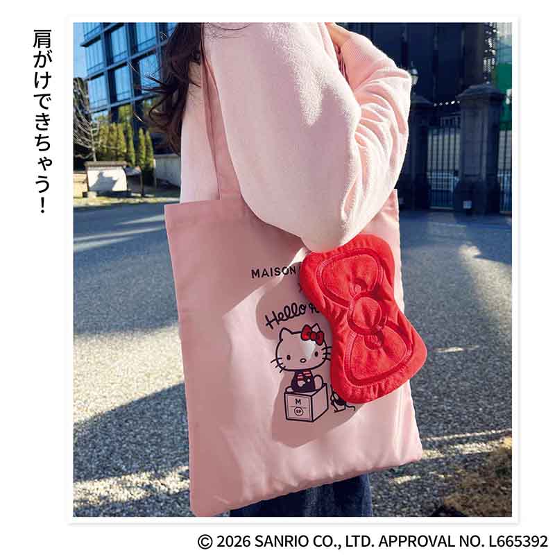肩がけしやすいハンドルもポイント