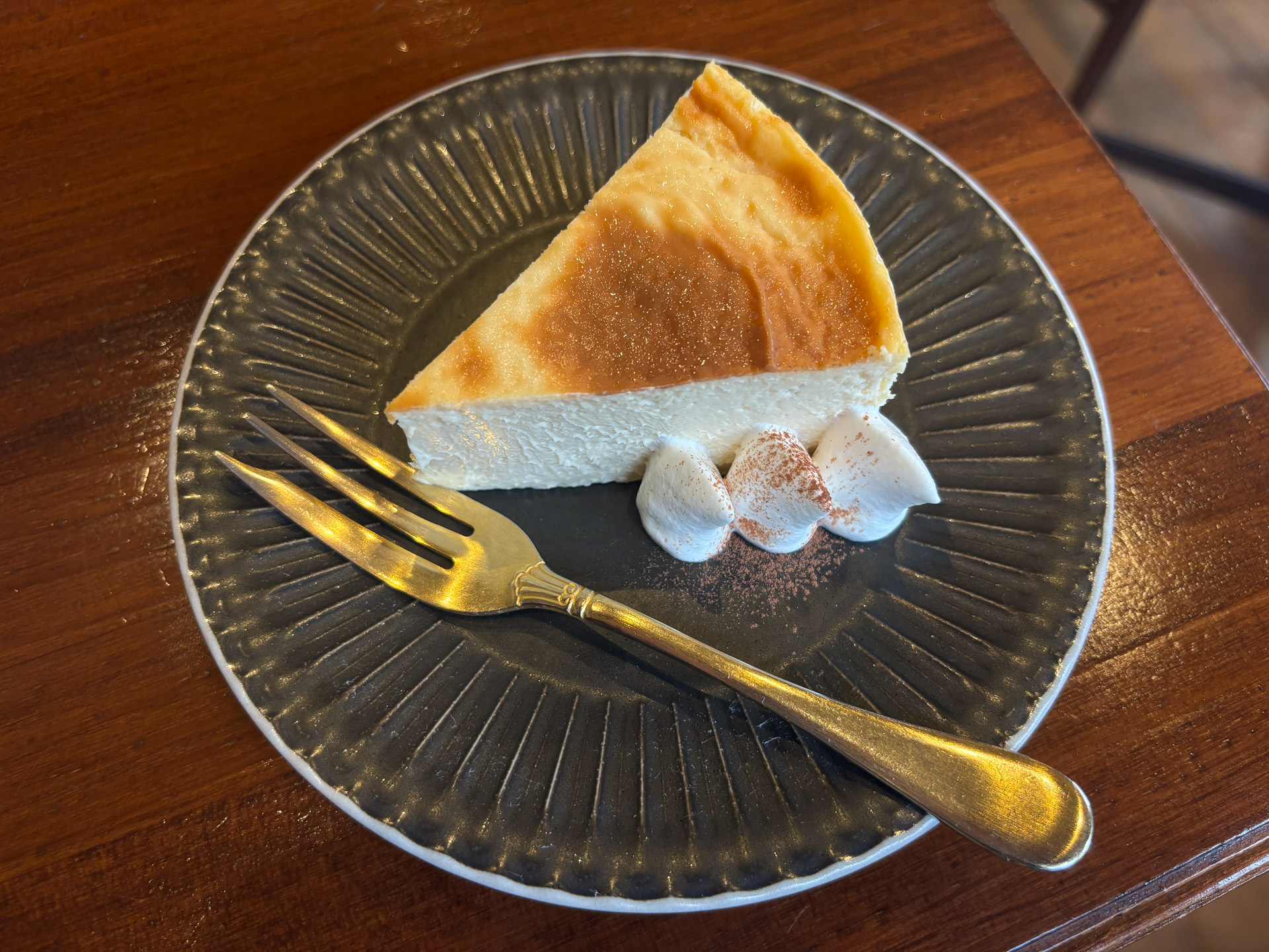 美味しいと評判のチーズケーキ