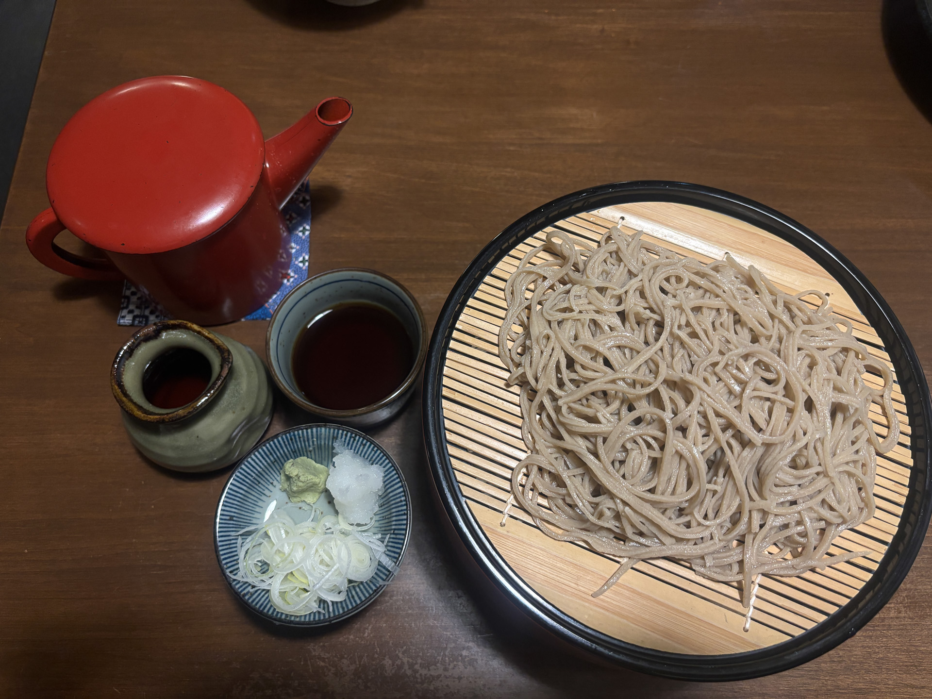 ツルツルのざるそば