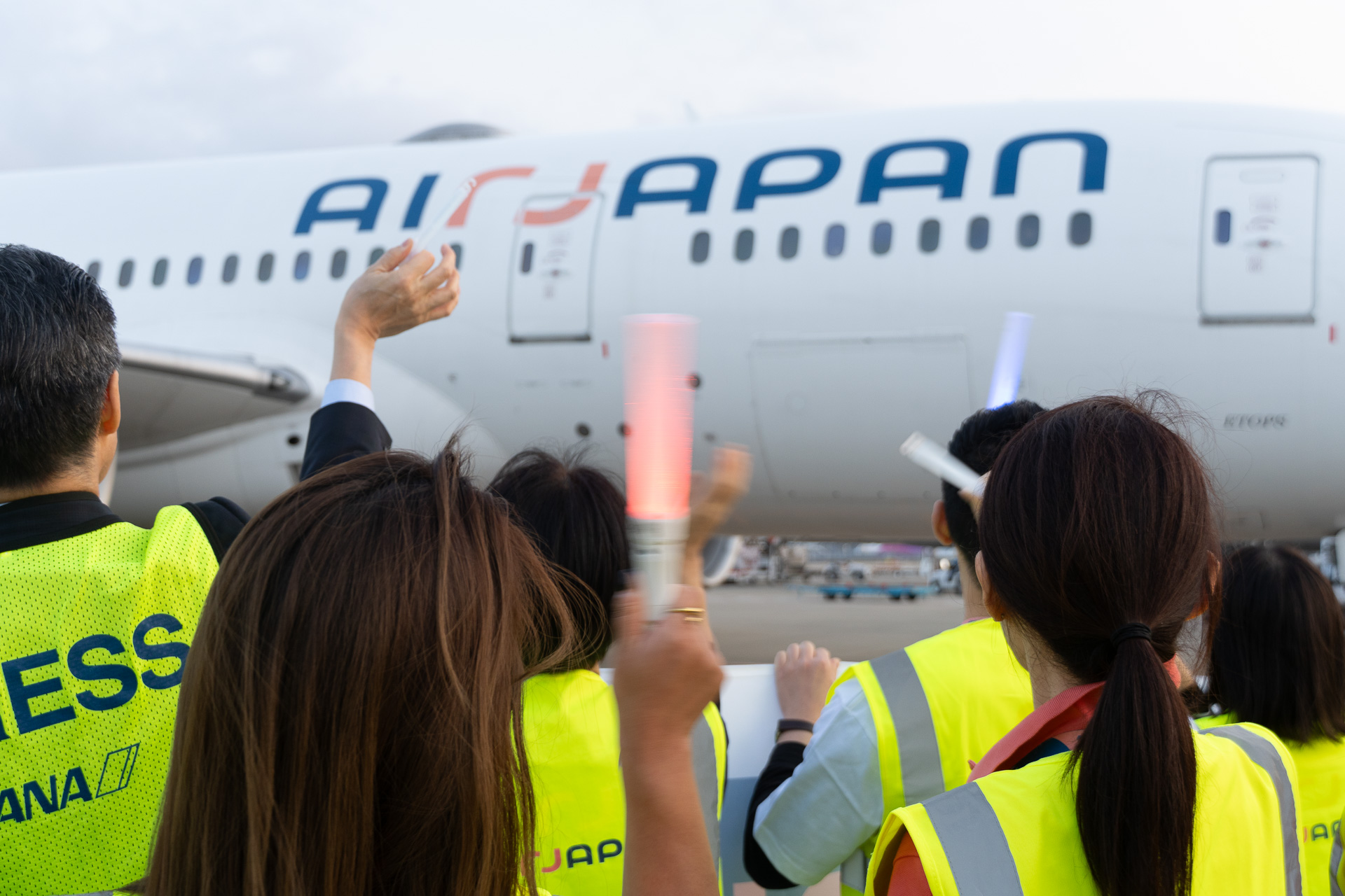 エアージャパンの日本発が本日ラストフライト