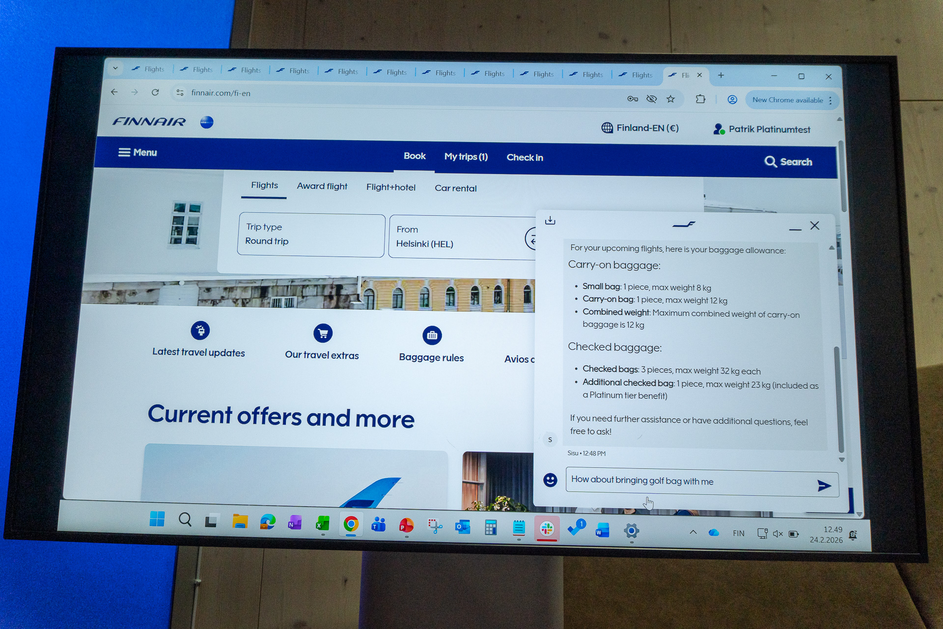 チケット購入や搭乗ステータスの確認がスムーズになるよう、会話型AIとエージェント型AIを活用したチャットサービスを公式サイトに導入