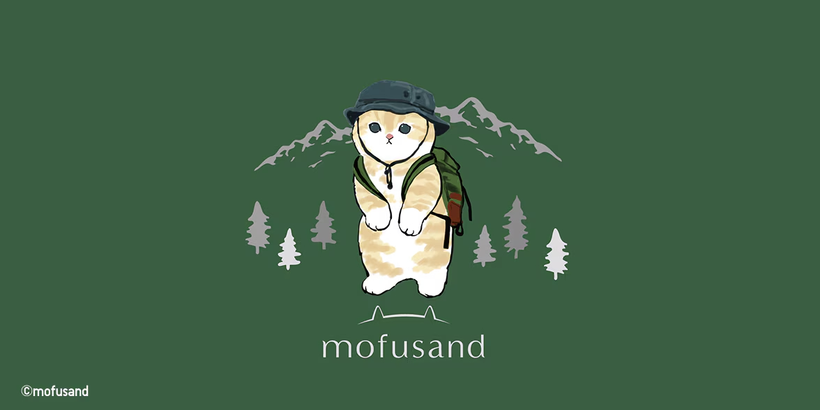 ユニクロUTから、アウトドア楽しむにゃんこたち「mofusand」のTシャツ新登場