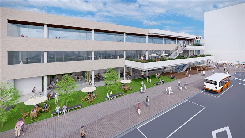 新たな金剛駅周辺のイメージ