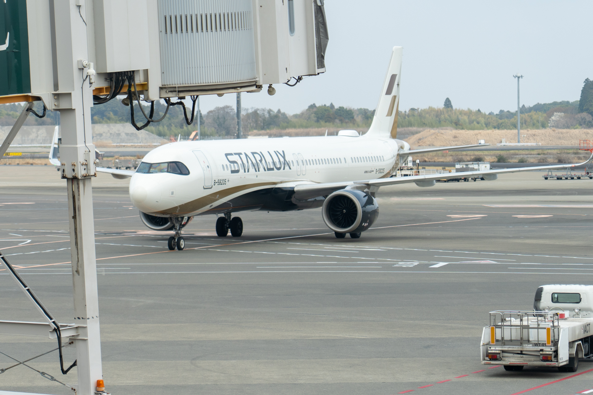 この日、台中国際空港9時30分発のJX314便は満席での成田到着となった