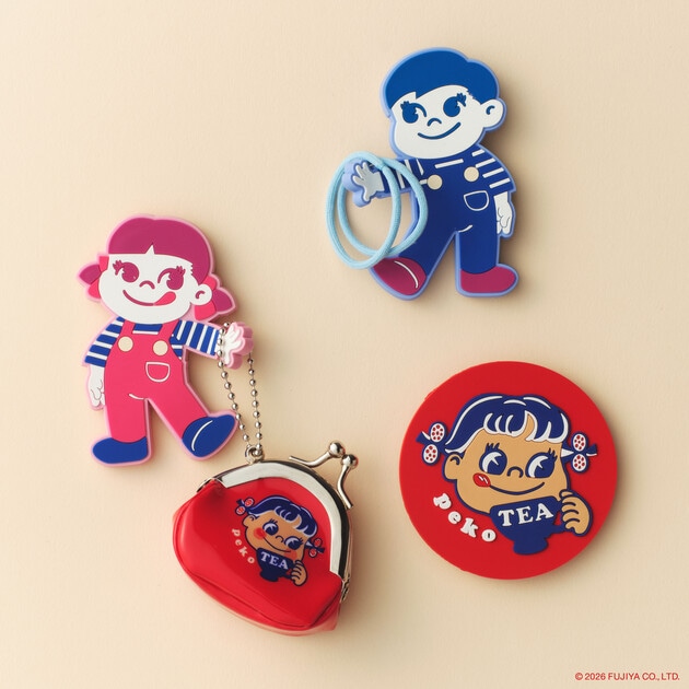 マグネットフック（各1320円）、マグネット（1320円）、がま口ミニポーチチャーム（1980円）