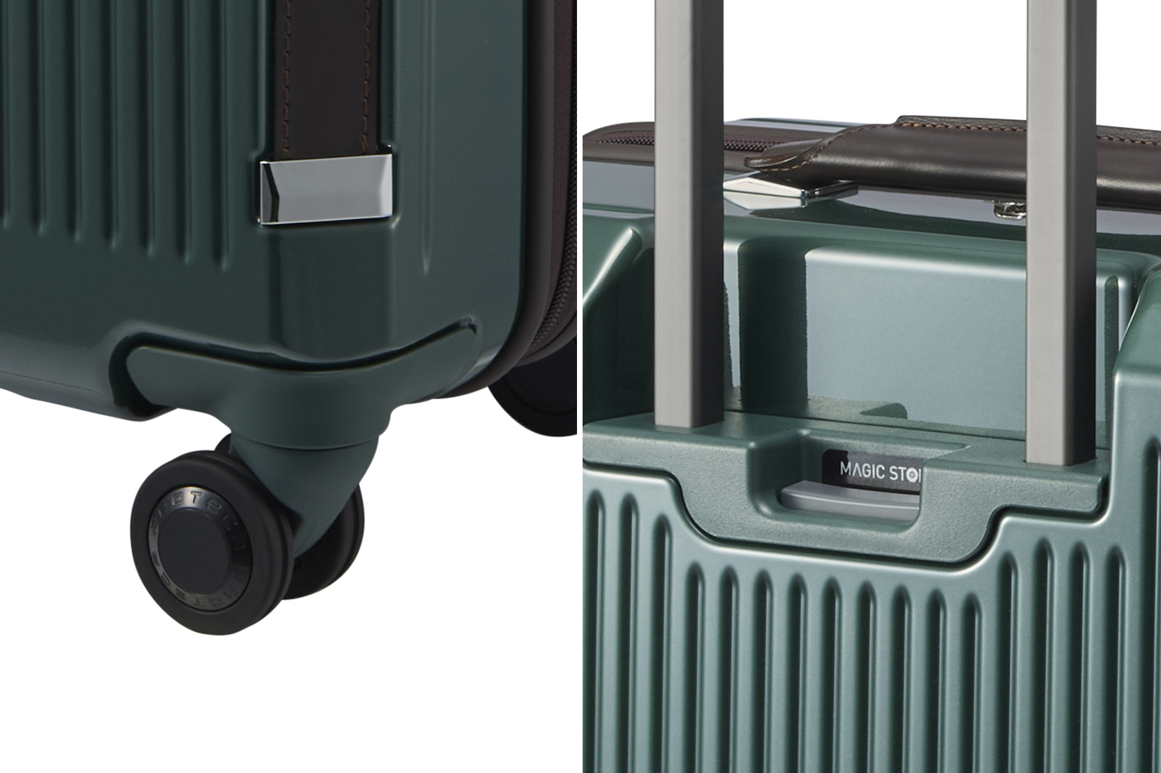 ラグジュアリーと機能性を融合した「プレスティ」の新色ミッドナイトグリーン