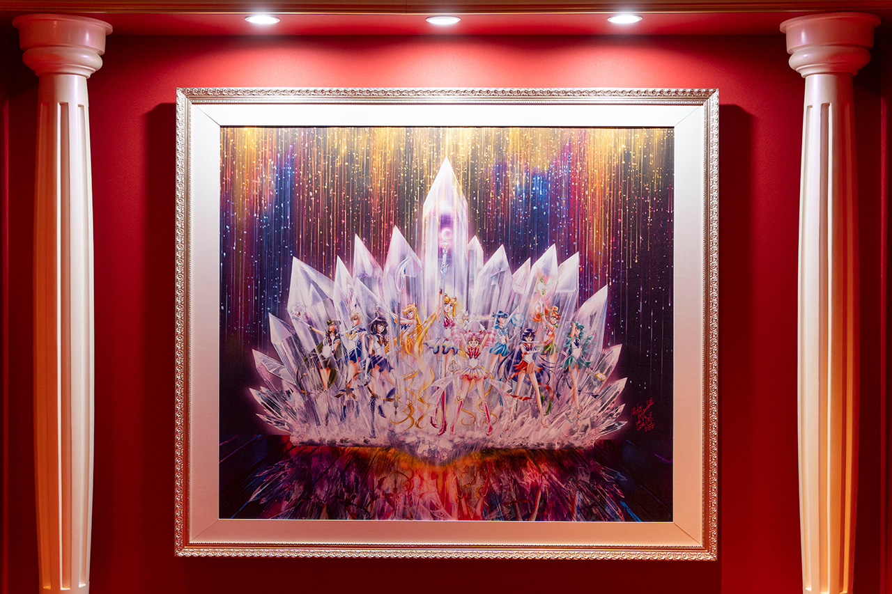 武内直子先生の新規イラストも展示