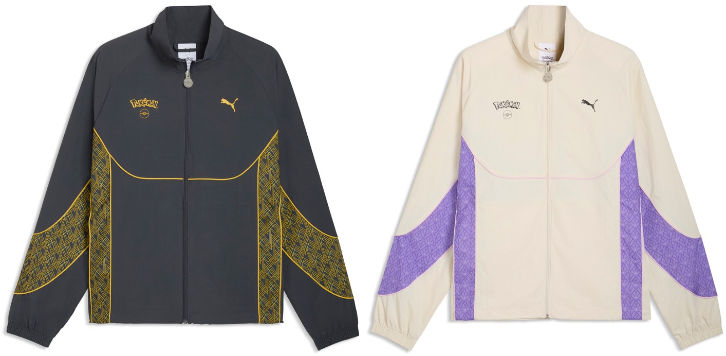 「PUMA × Pokémon PUMATECH-X TRACK JACKET WV」（各1万4300円）
