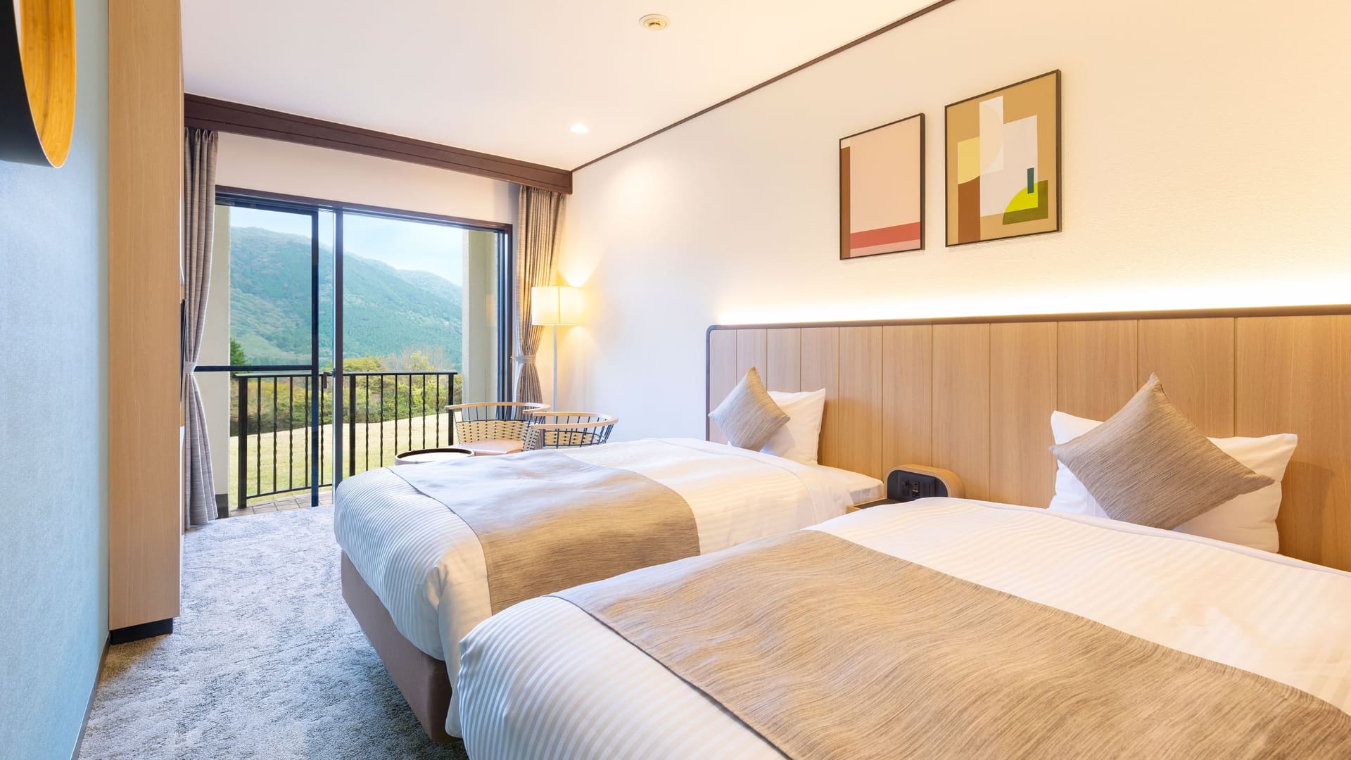 客室一例（スタンダードツイン内風呂なし）