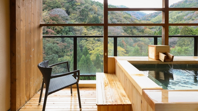 客室一例（温泉露天風呂付客室）