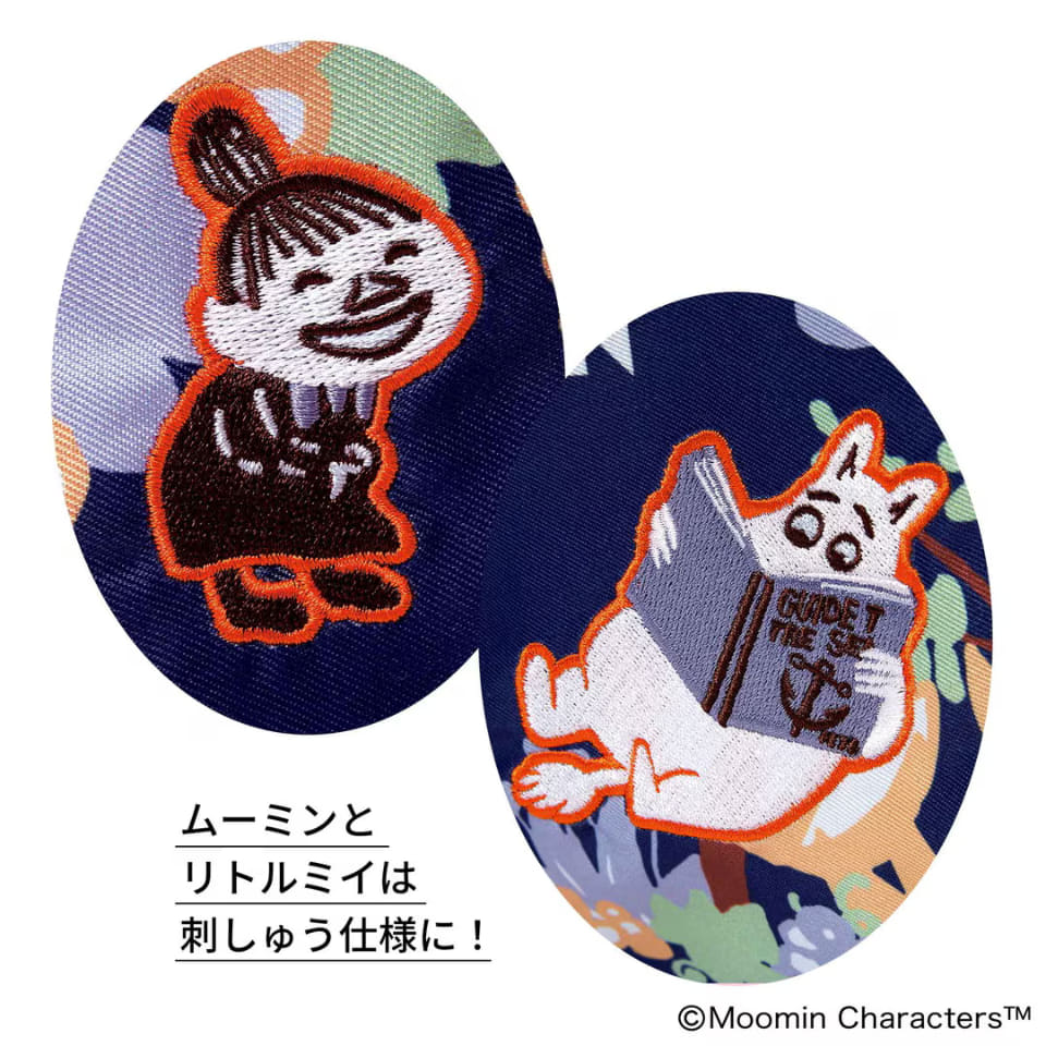 本日発売「ムーミン」刺繍巾着トート付録、大人のおしゃれ手帖 5月号