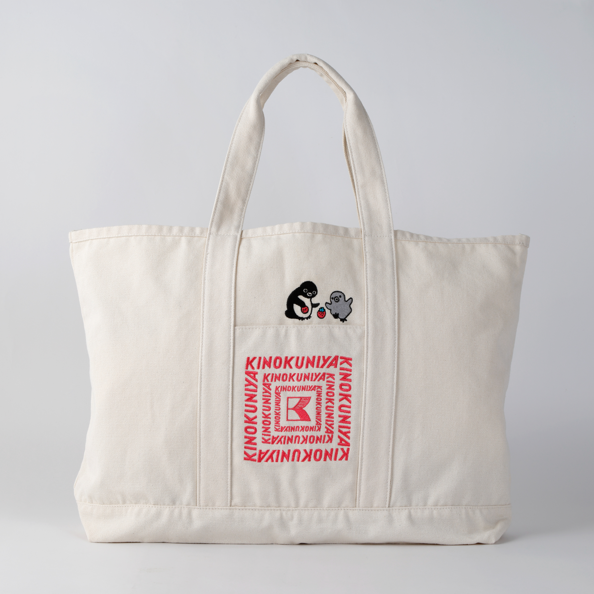 Suicaのペンギン ビッグトート いちご