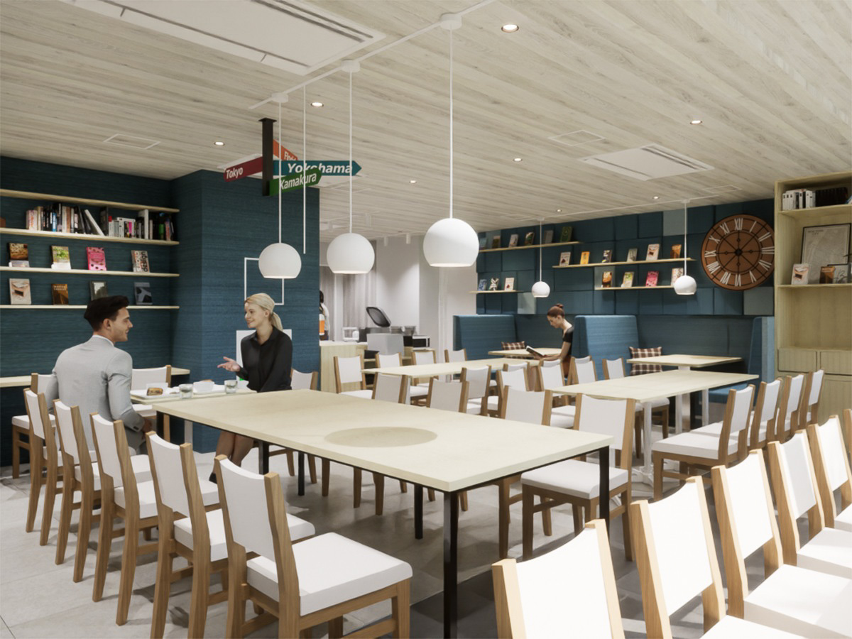 Comfort Library Cafeは席種やレイアウトを変更