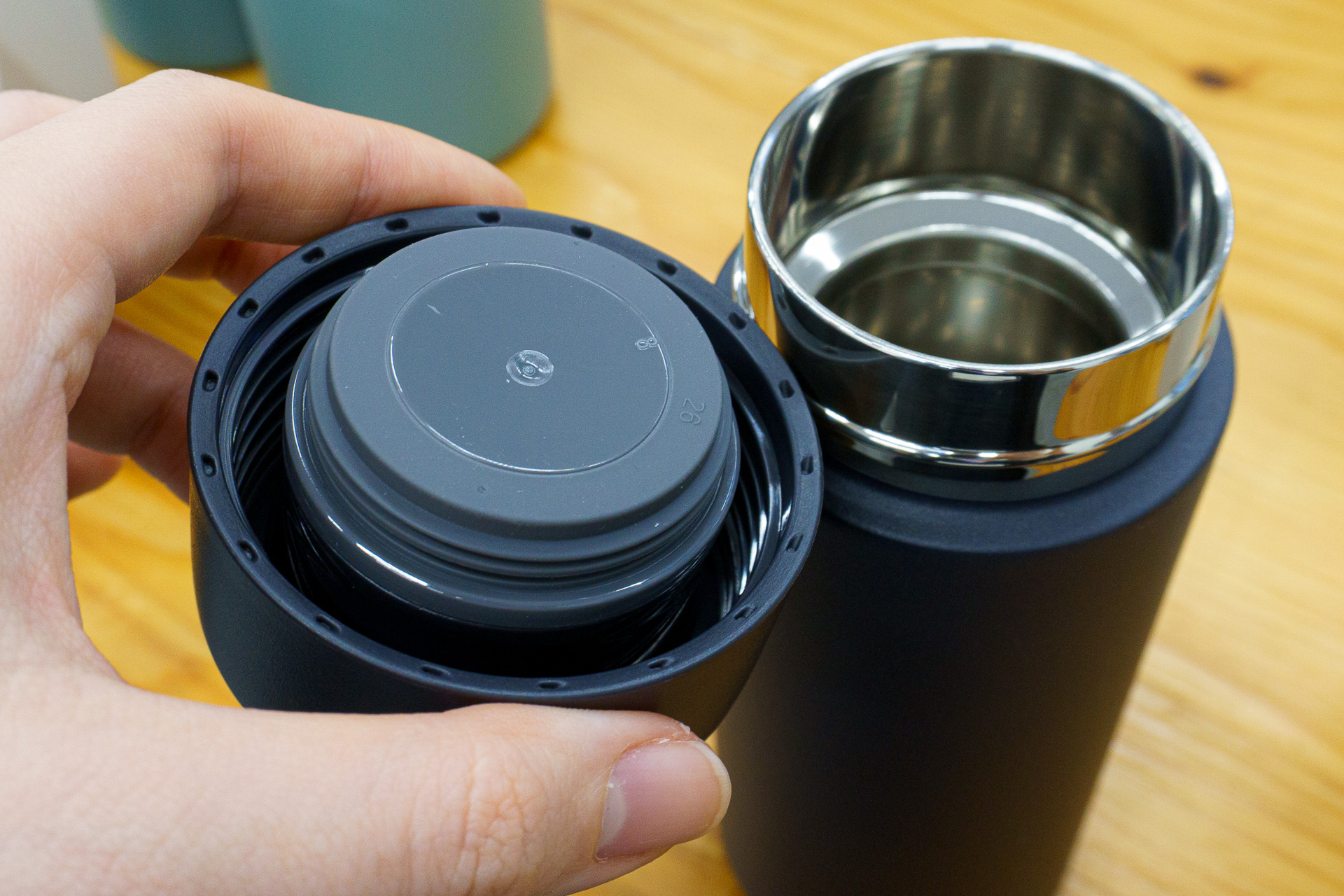 ハンドルタイプ・フラットタイプの飲み口（パッキン一体型）