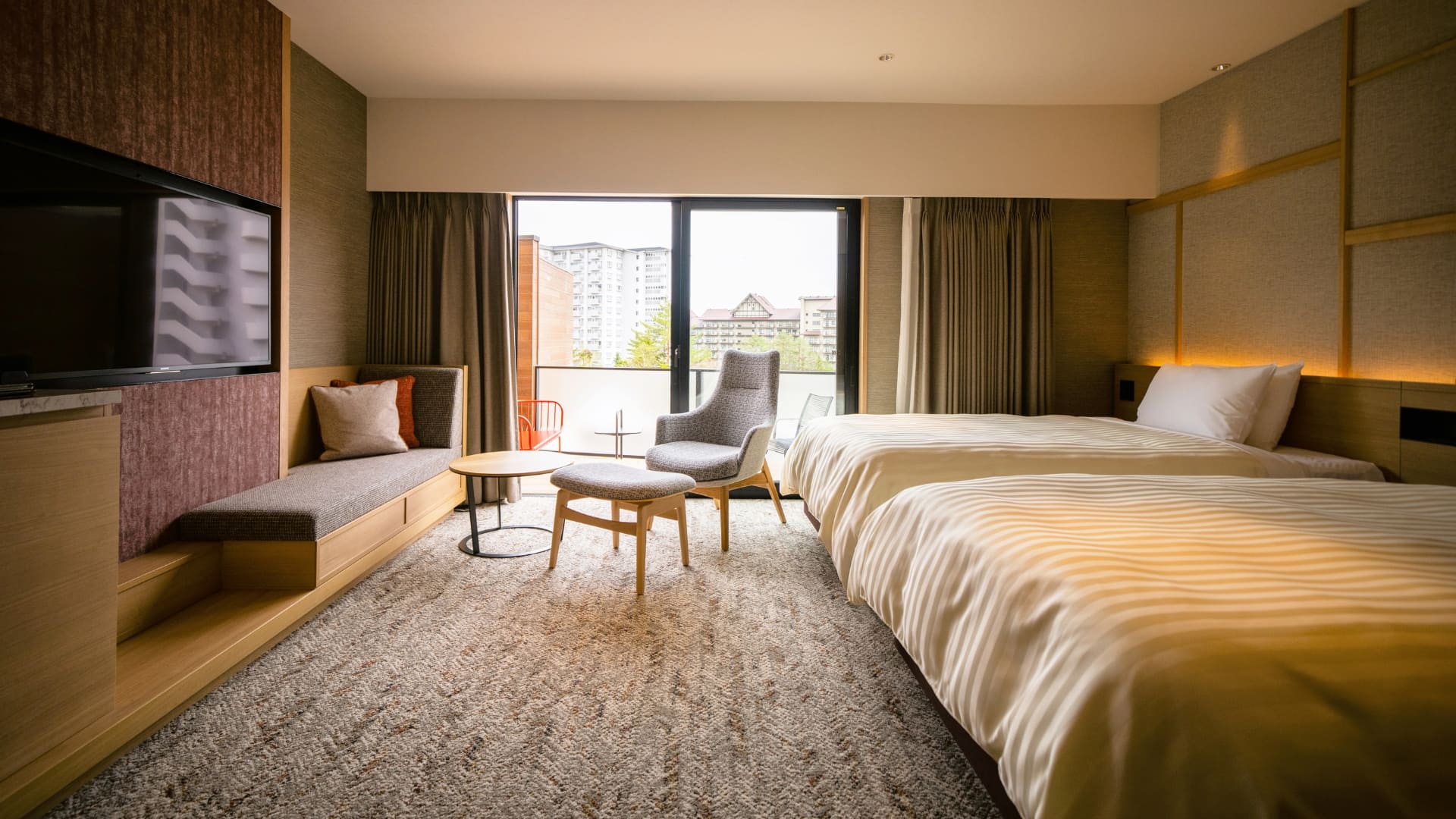 客室一例（露天風呂付きツイン）