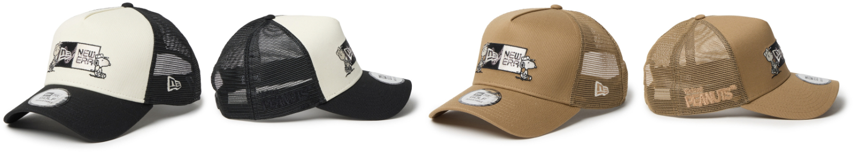 9FORTY A-frame Trucker（2柄×2色、各4400円）