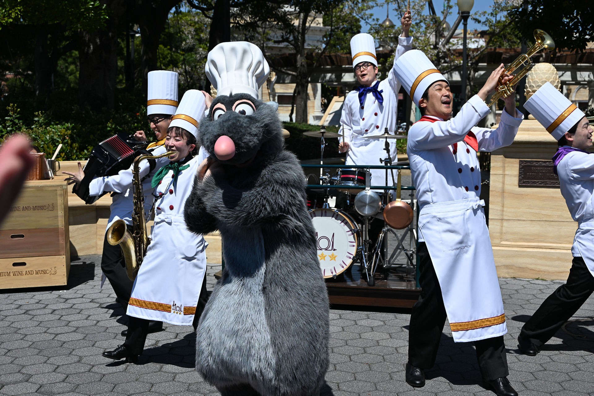 ディズニー＆ピクサー映画「レミーのおいしいレストラン」もサプライズで登場！