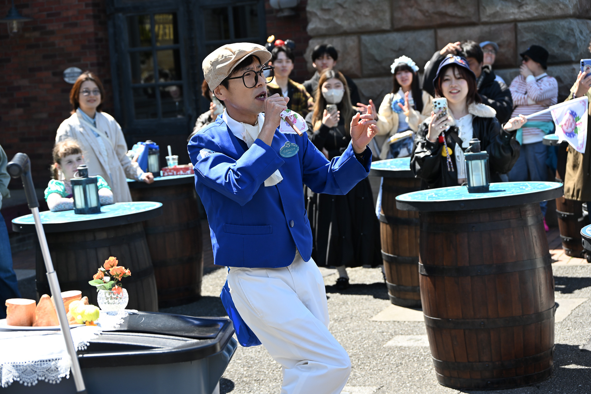 おなじみの「ファン・カストーディアル」もスペシャルバージョンで！