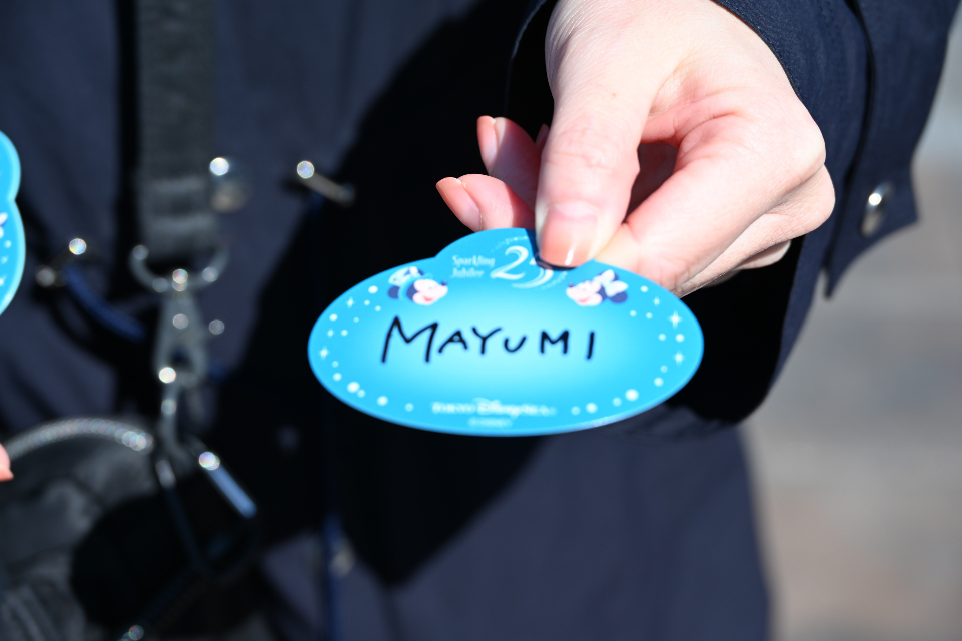 キャストへの声掛けで限定デザインのステッカーをプレゼント