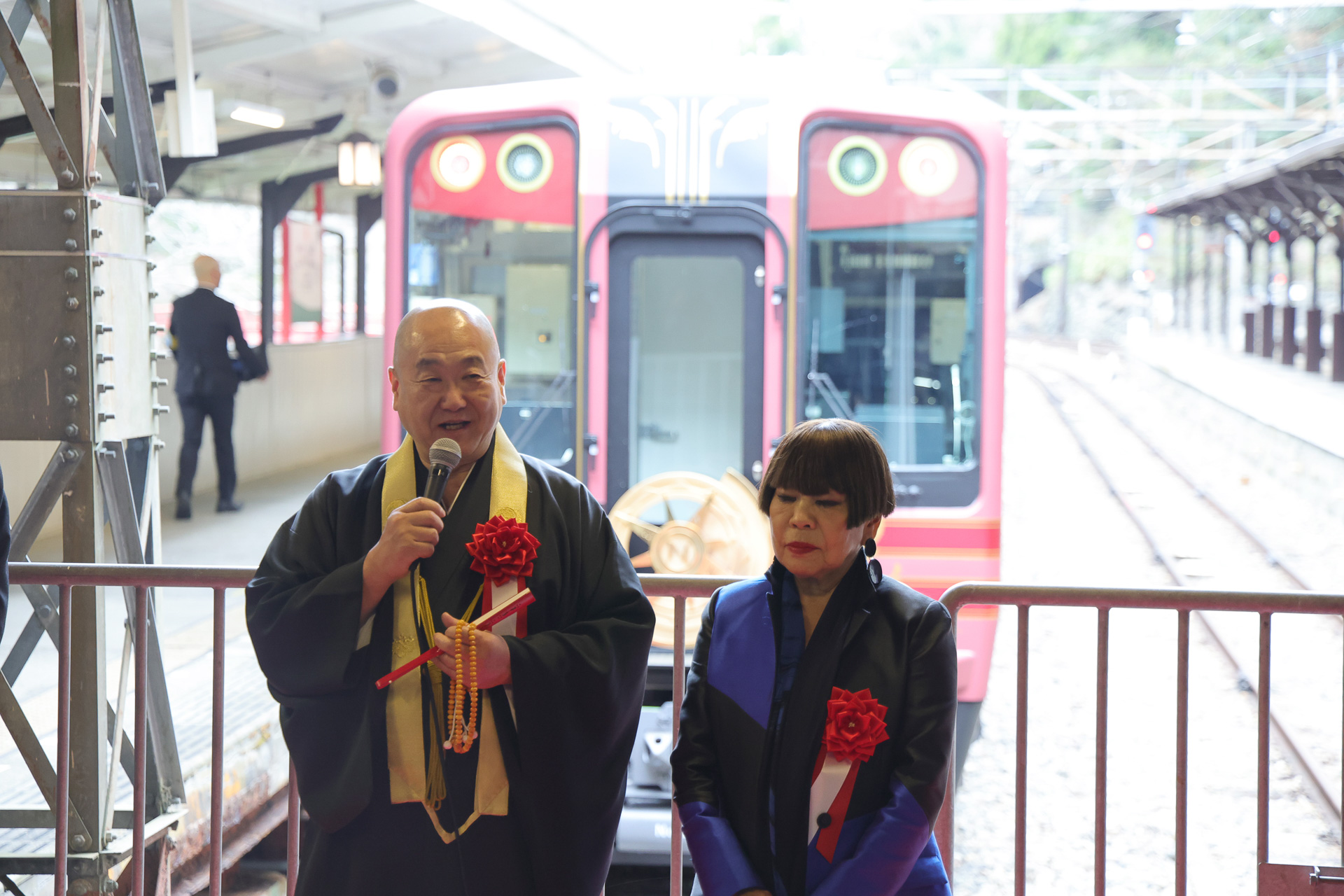 今川氏は、いつもと違う景色をみせていただいたと話した