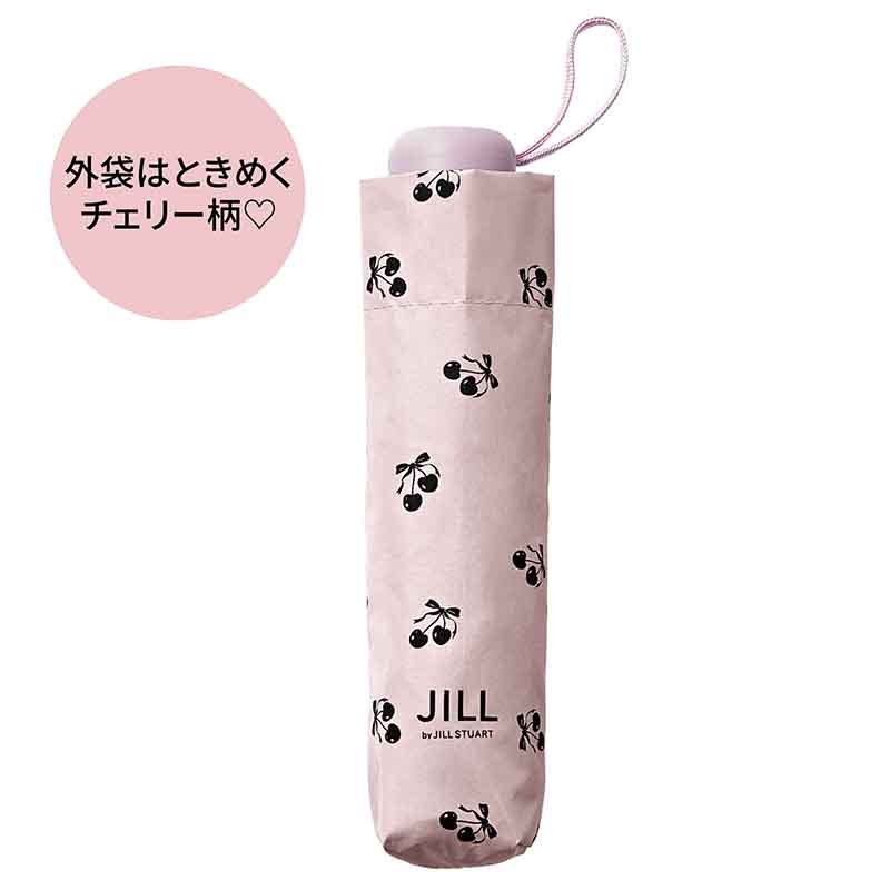 収納袋はチェリー総柄