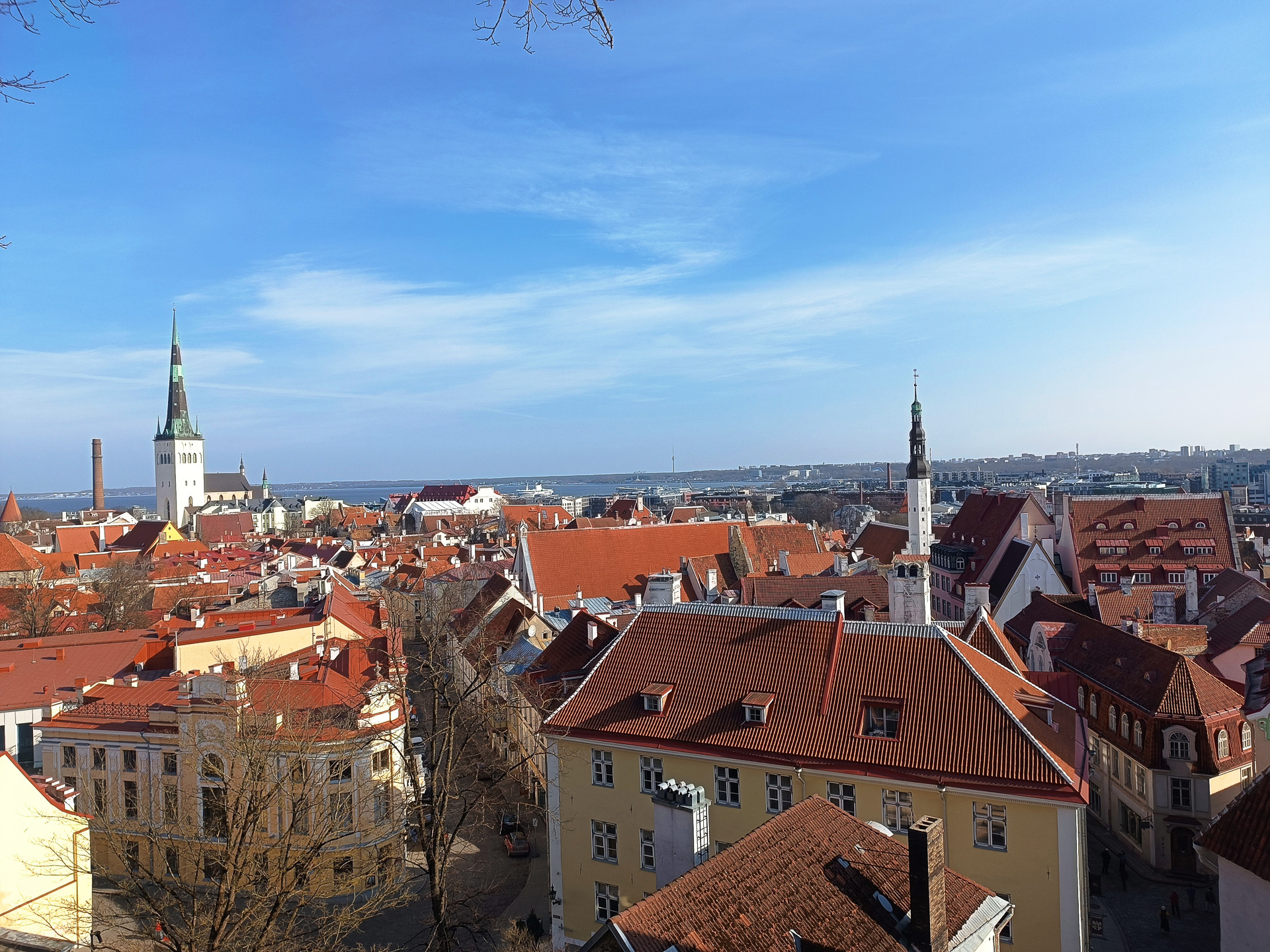 パットクリ展望台から旧市街を一望できます