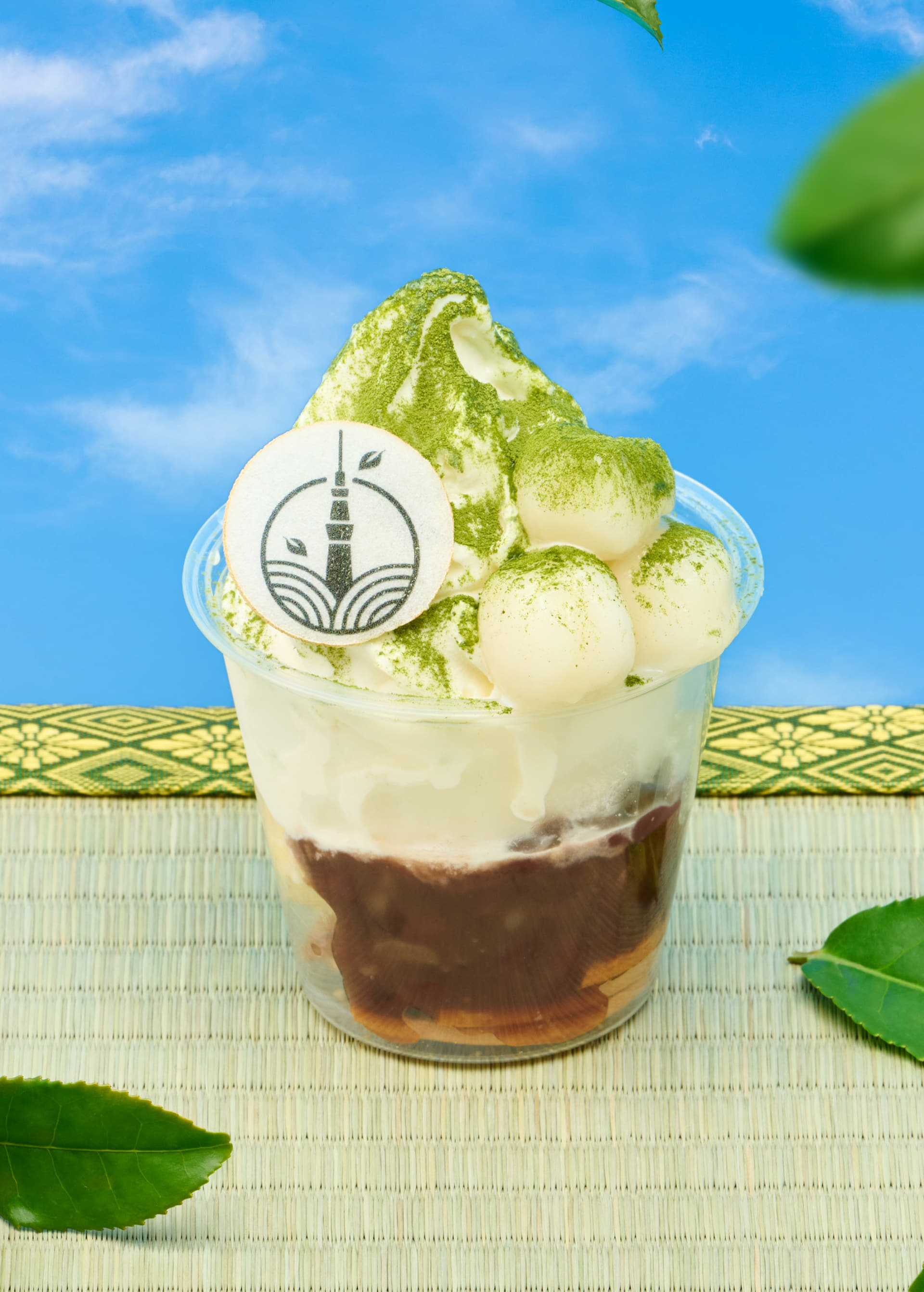 宇治抹茶かおる和サンデー（1430円）