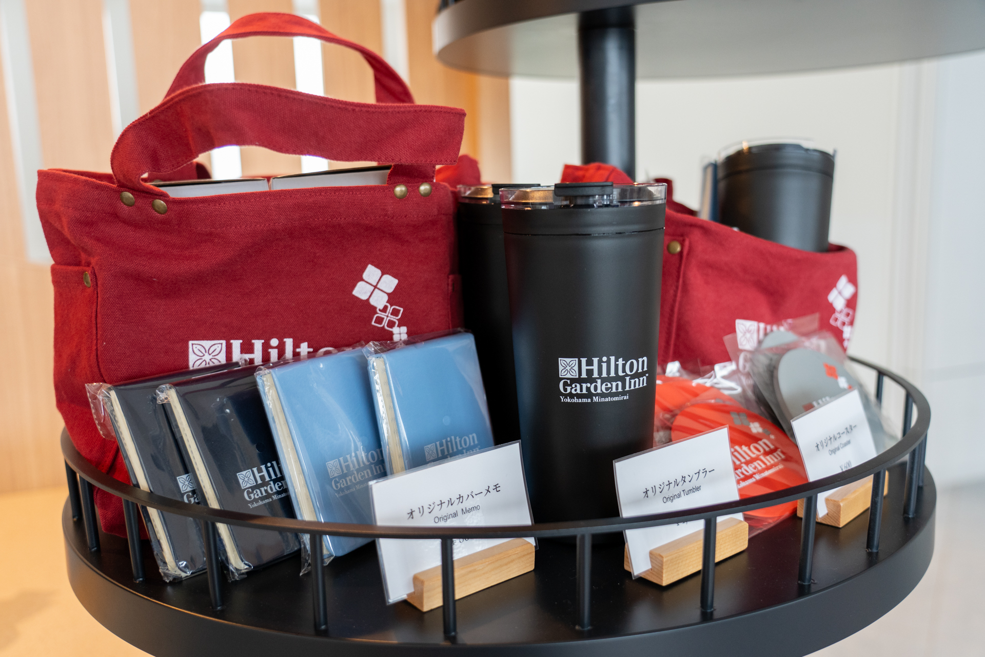 ホテルオリジナルグッズなども