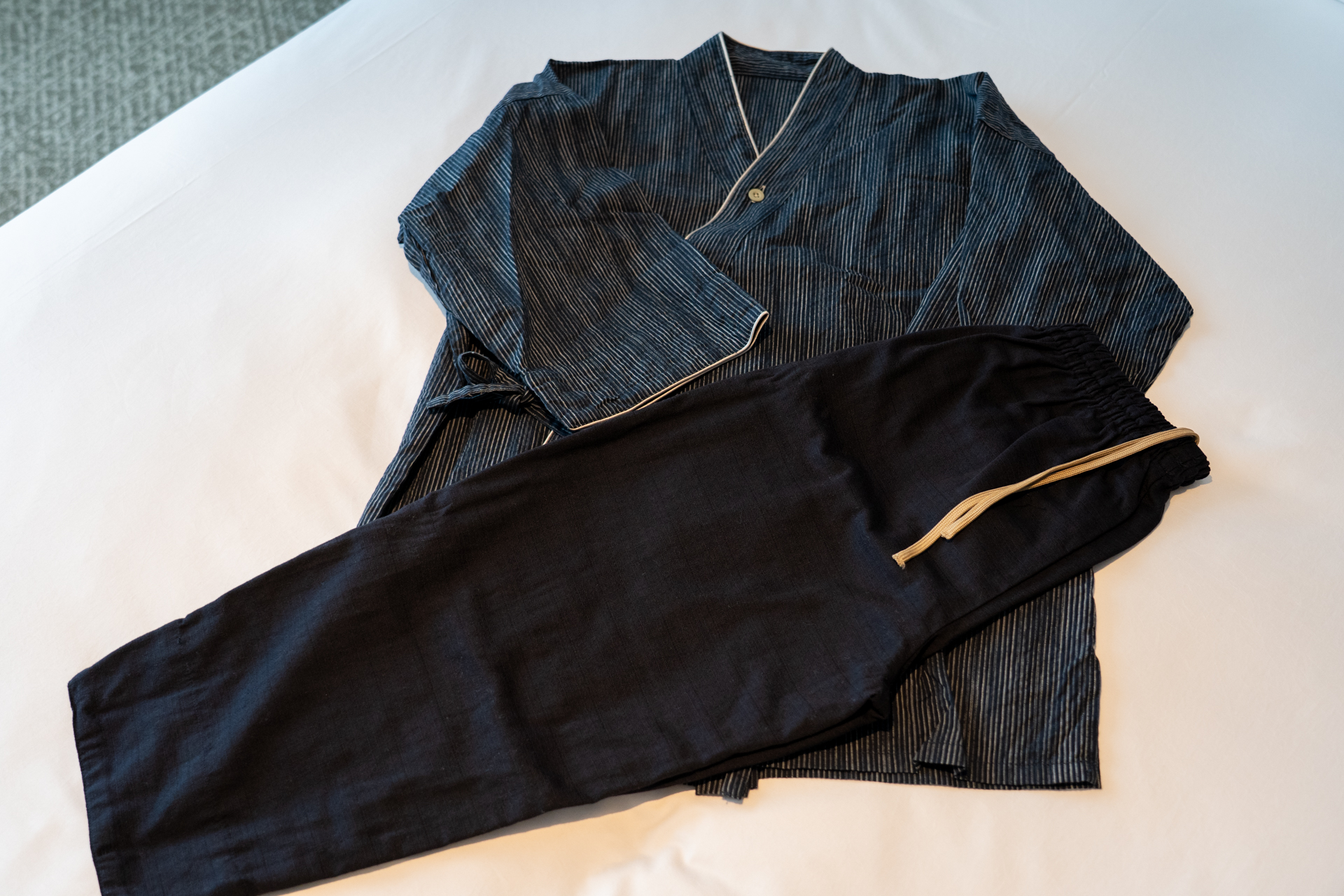 上下分かれているルームウェア