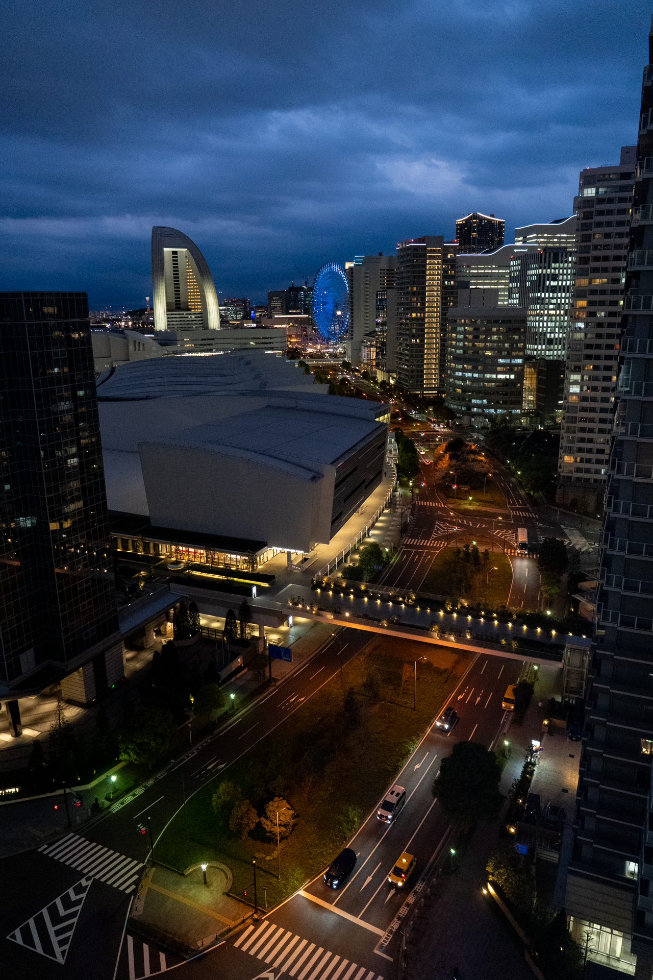 日が暮れてきました
