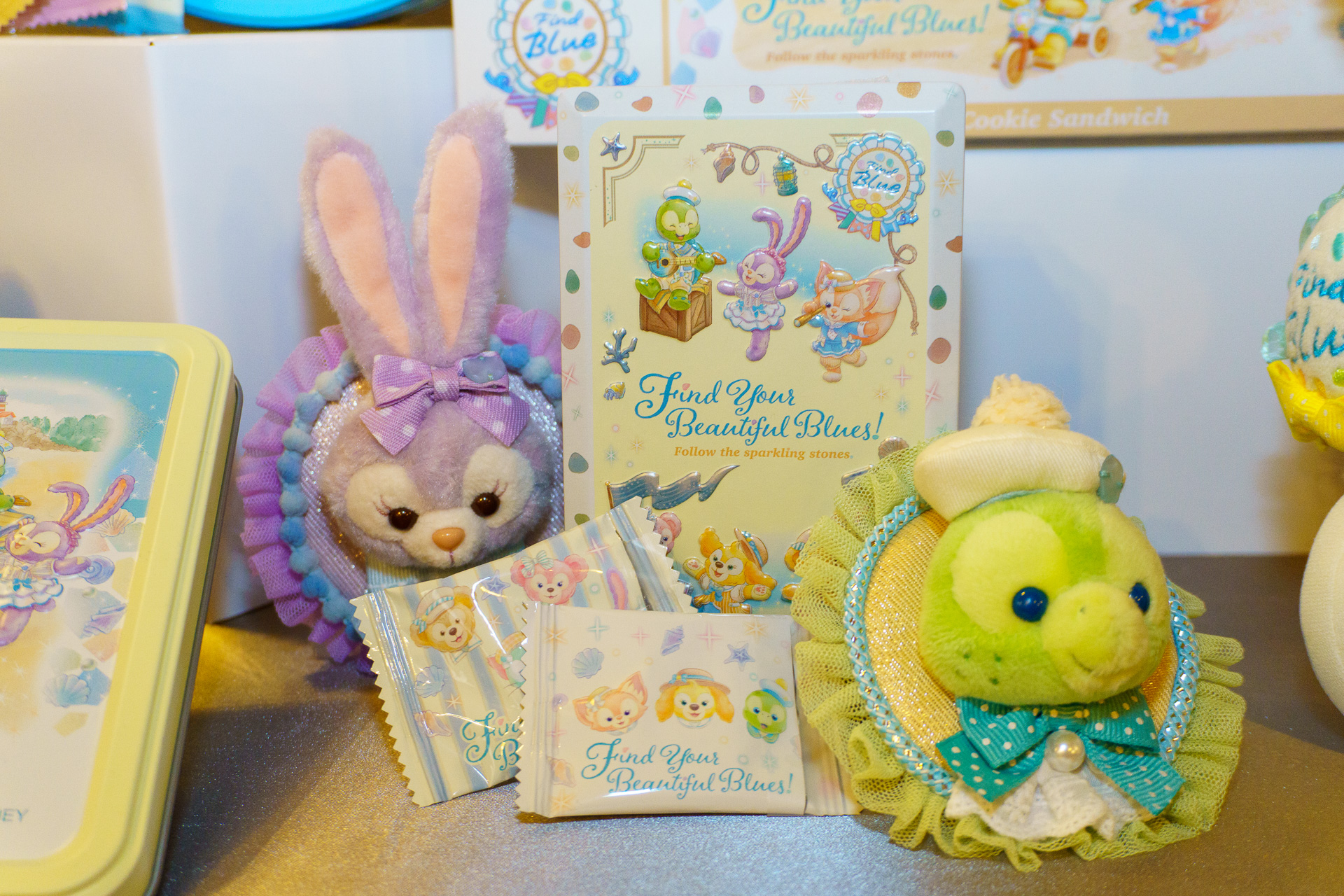 お顔がかわいいワッペン風のクリップ（各2300円）