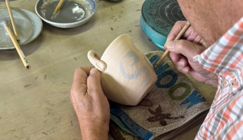 陶芸絵付け体験