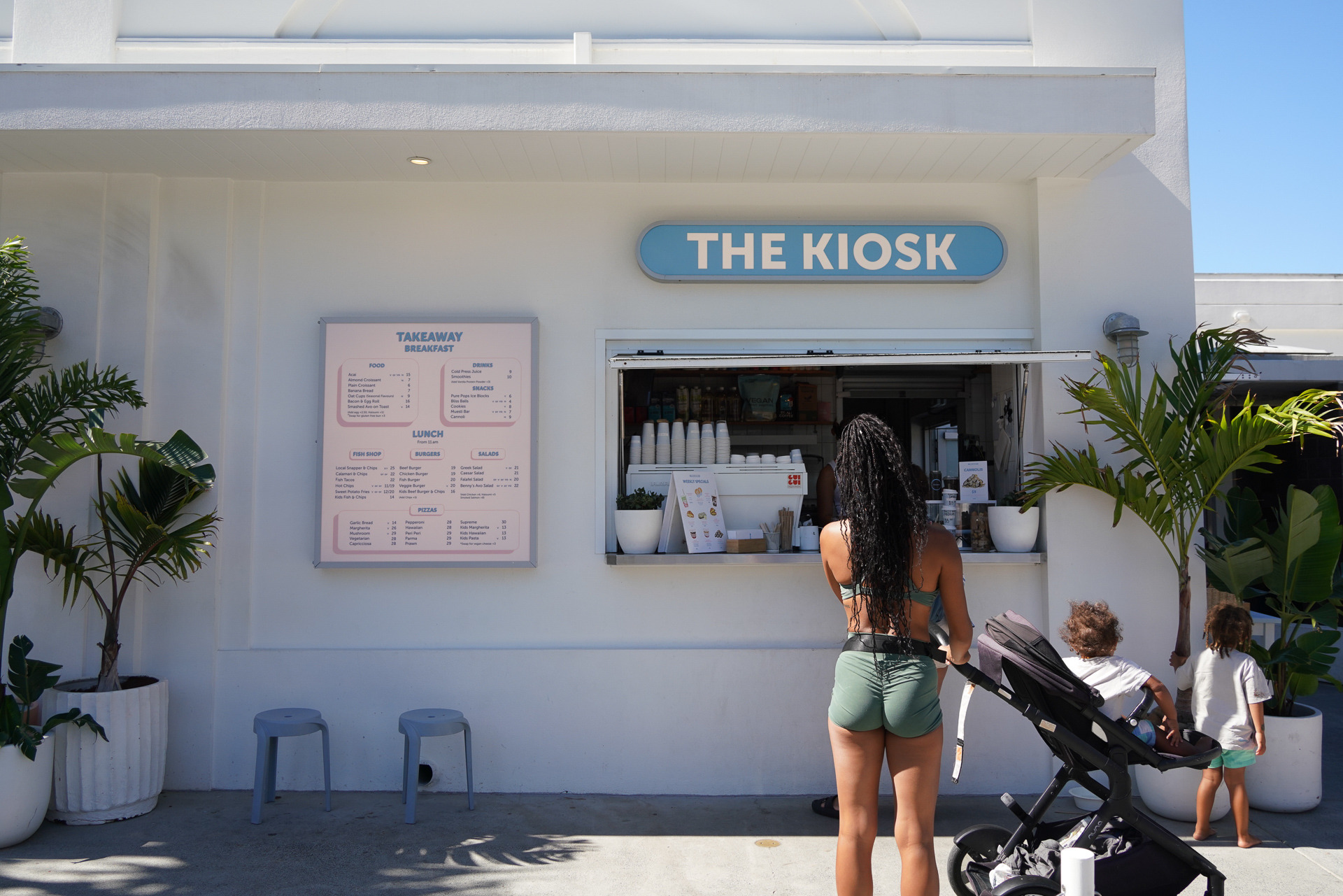 テイクアウト専門のカフェ