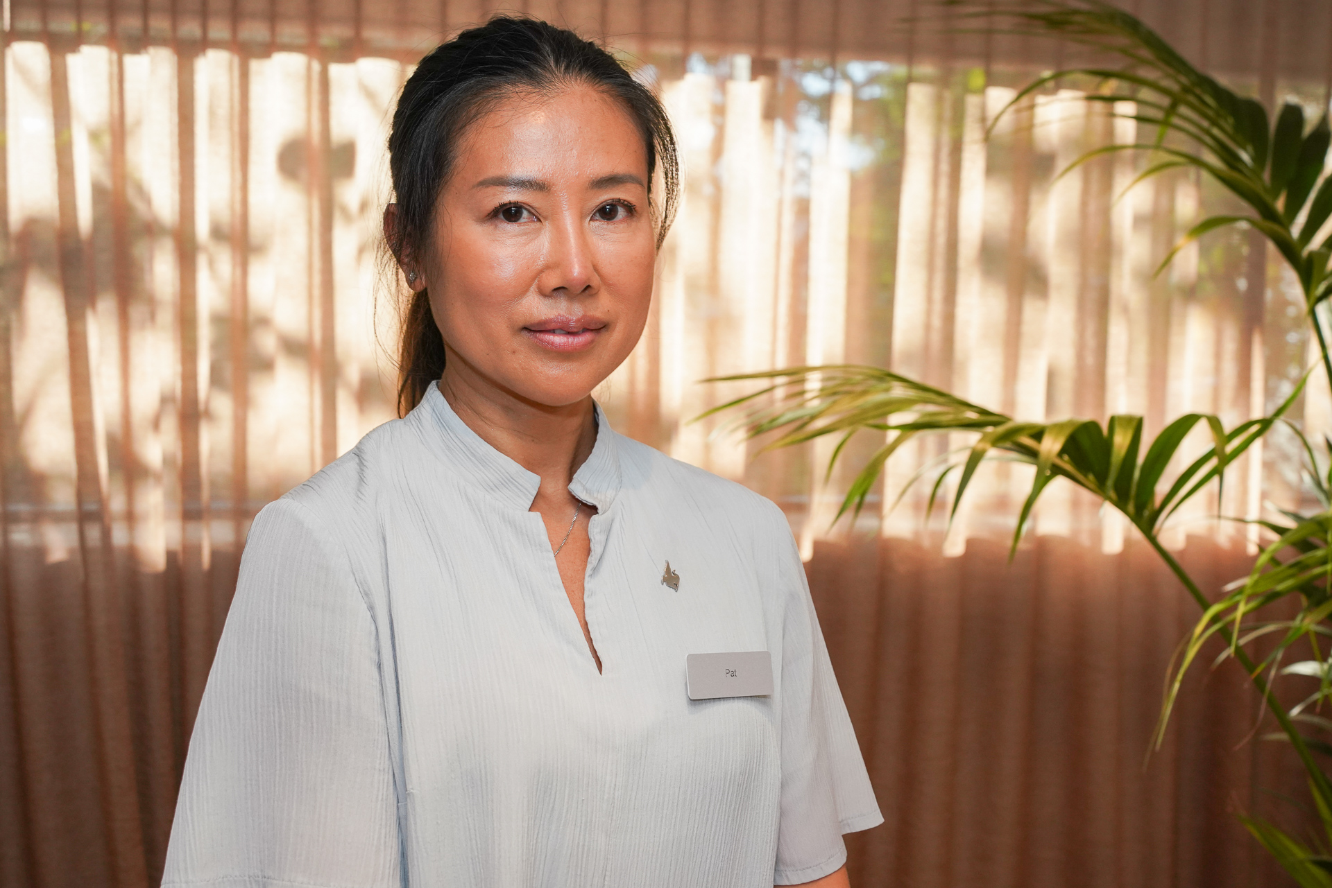 今回担当してくれたセラピストのパット（Pat）さん