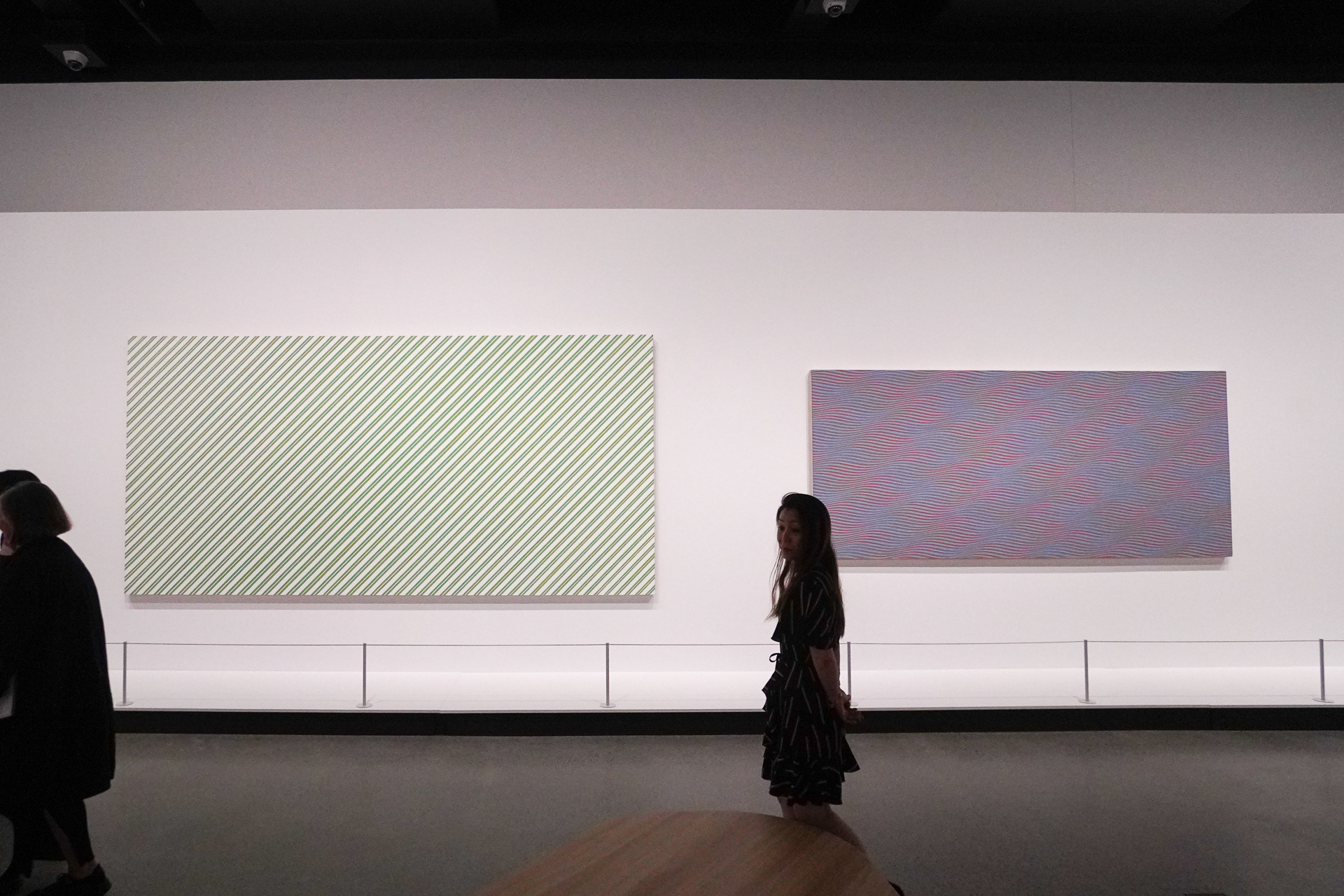 Bridget Rileyの70年代の現代アート作品