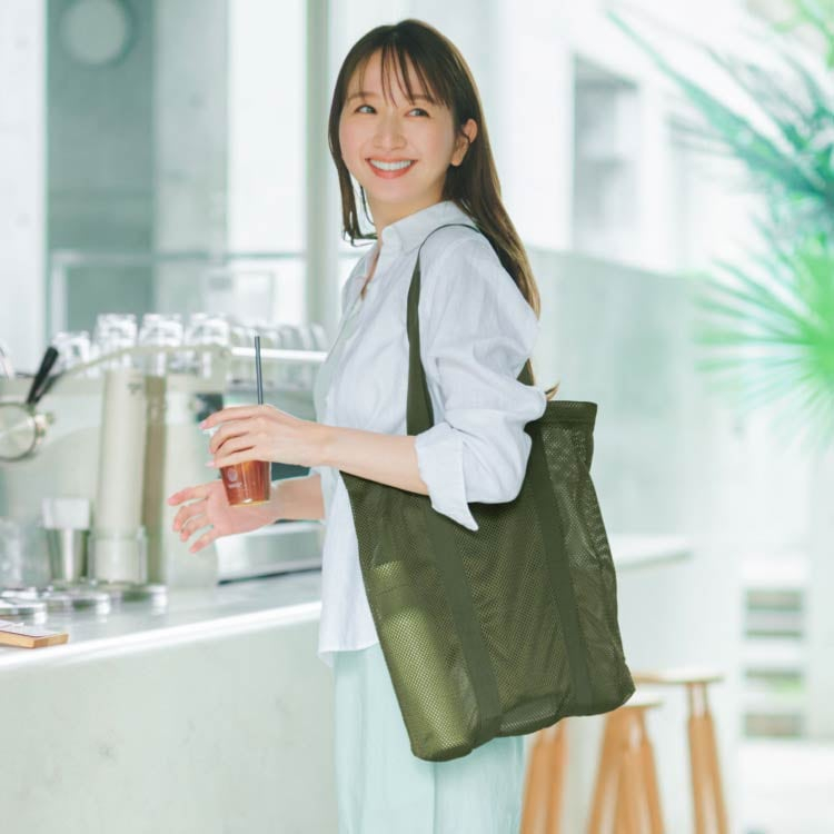 ノベルティ「メッシュトートバッグ＆保冷ポーチセット」（全5色）