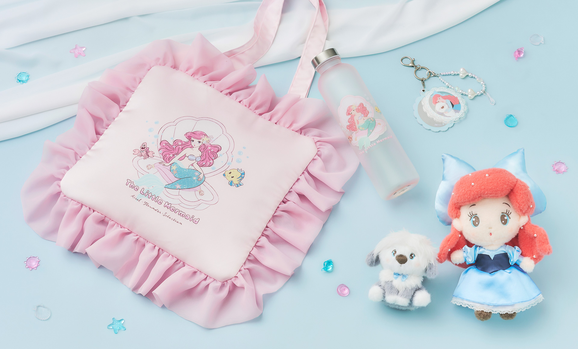 人気イラストレーターを起用した「リトル・マーメイド」の新商品が発売