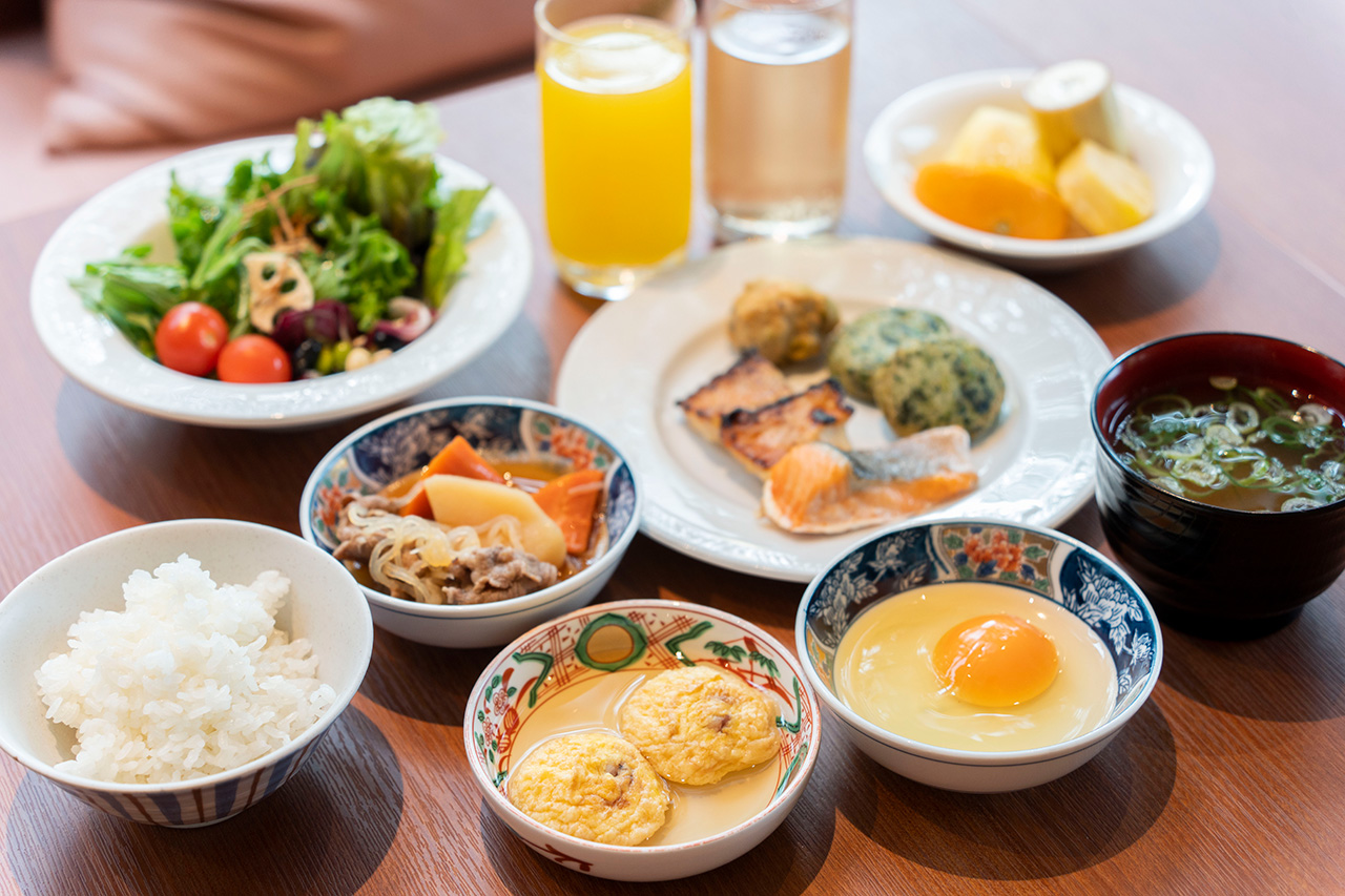 朝は「明石焼き」が大人気