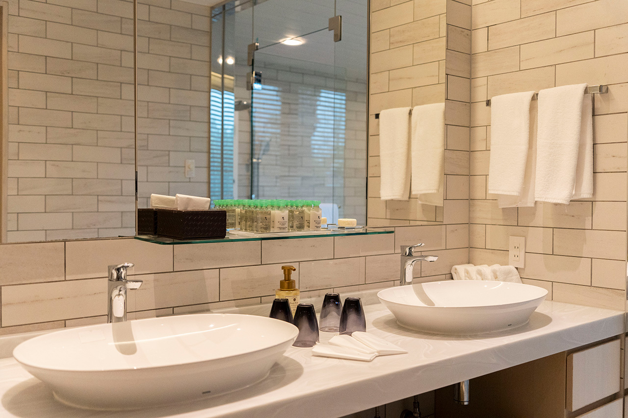 バスアメニティはブルガリやバンフォード