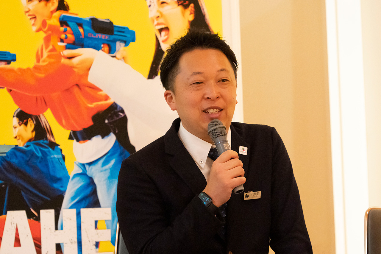 株式会社ネスタリゾート神戸 総支配人 兼 テーマパーク統括部 部長 小野里尚樹氏