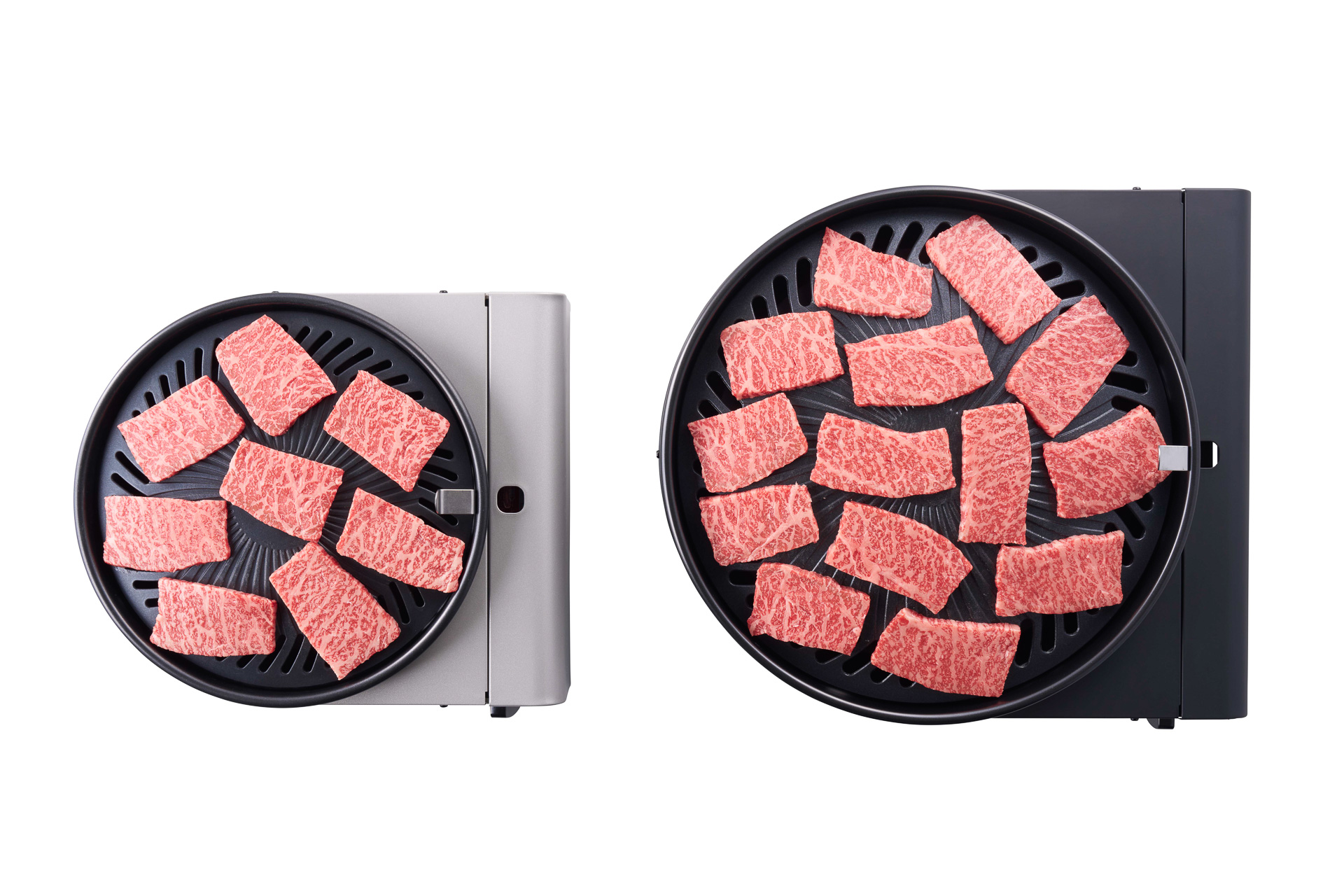 やきまるIIと比べて焼き面積が約1.7倍に拡大した