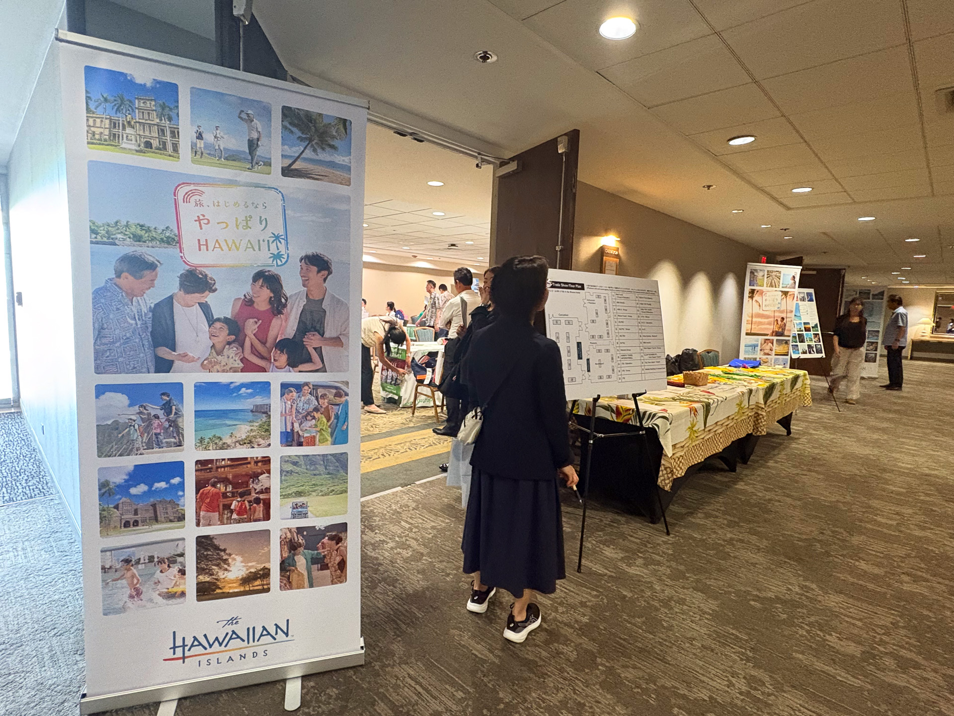 今年はセミナーは開催せず、3時間にわたって商談会が行なわれた