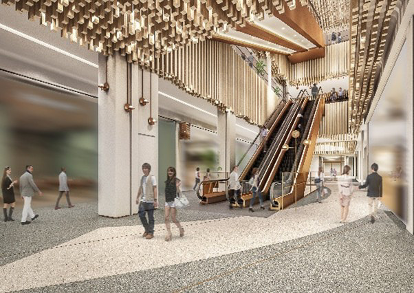 商業施設エリア