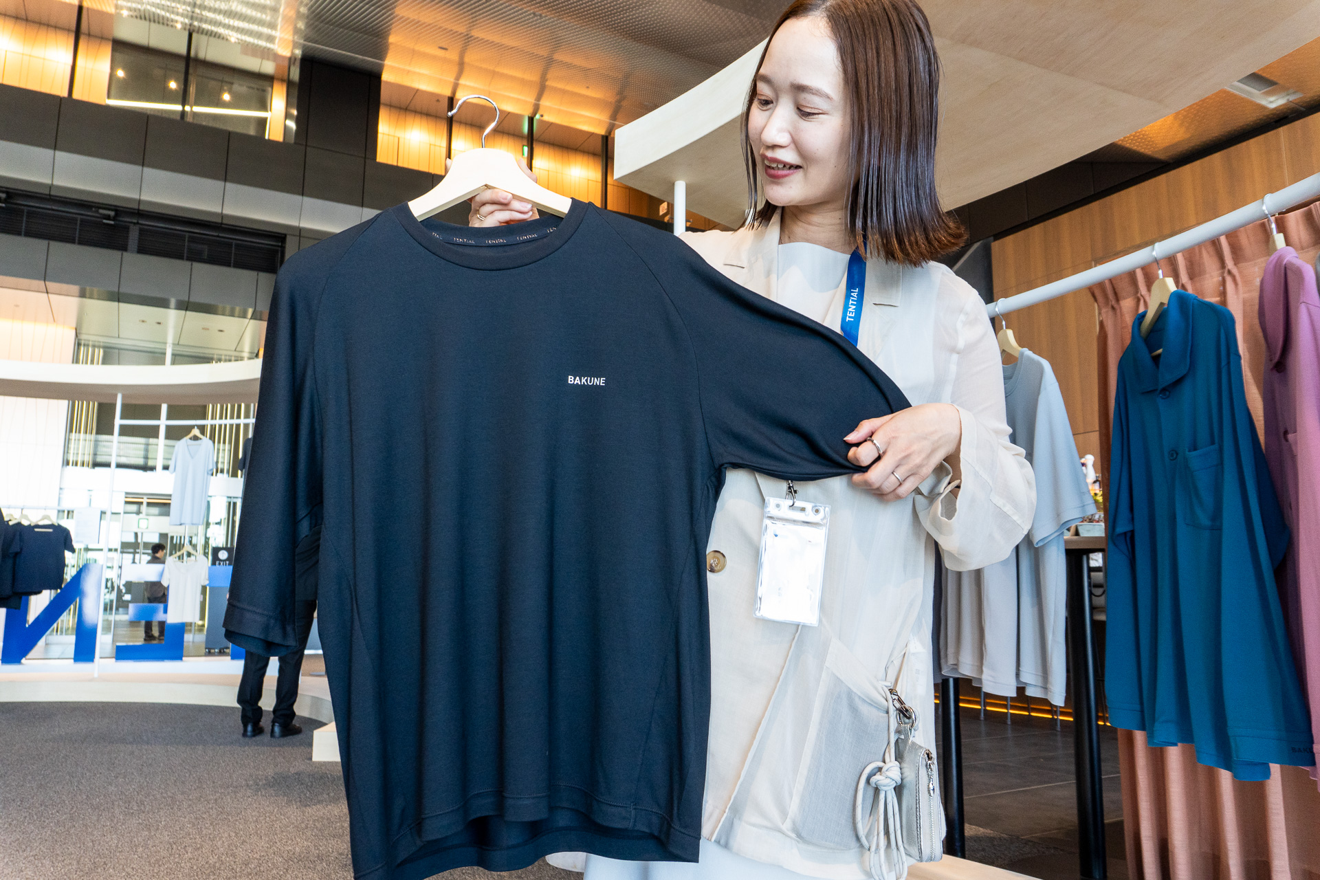 TENTIALが春夏展示会を開催。最新作「BAKUNE Dry Pro」を初披露