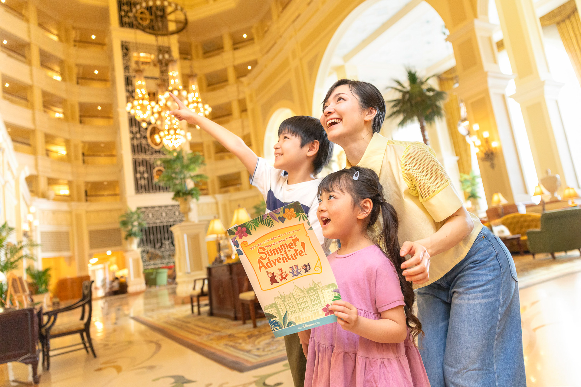 東京ディズニーランドホテルは夏限定でラリープログラム「東京ディズニーランドホテル・サマーアドベンチャー！」を開催する