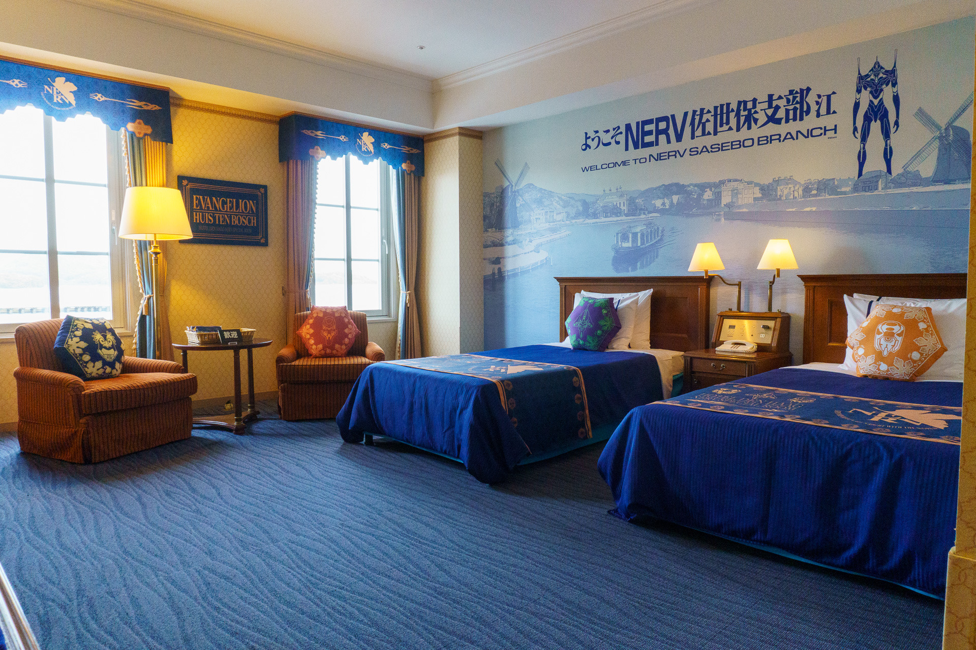 ホテルデンハーグのエヴァコラボルームを見学してきた