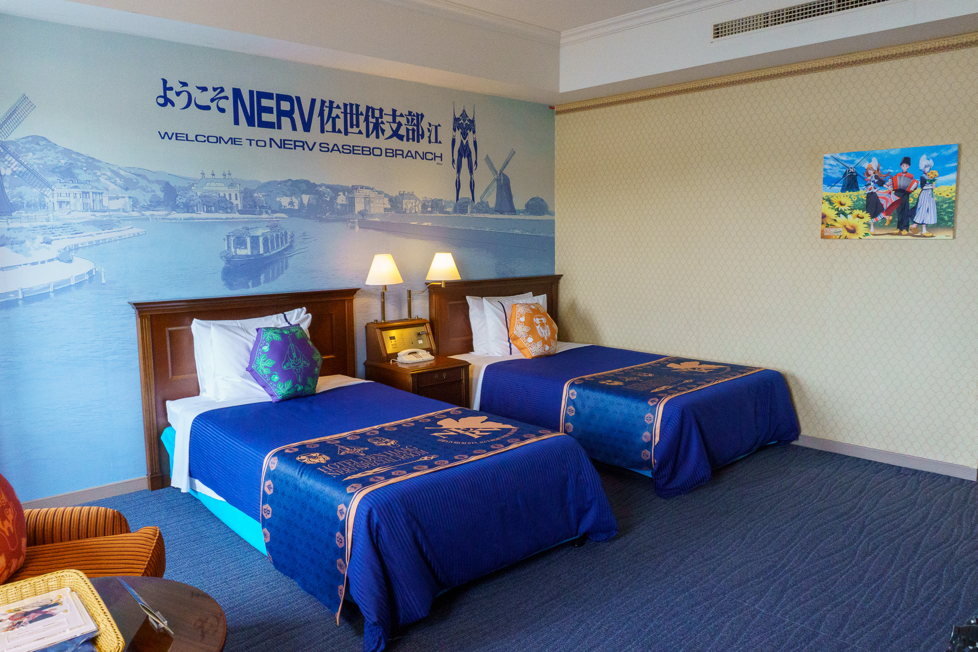 内装・インテリアもハウステンボスだけの限定デザインに