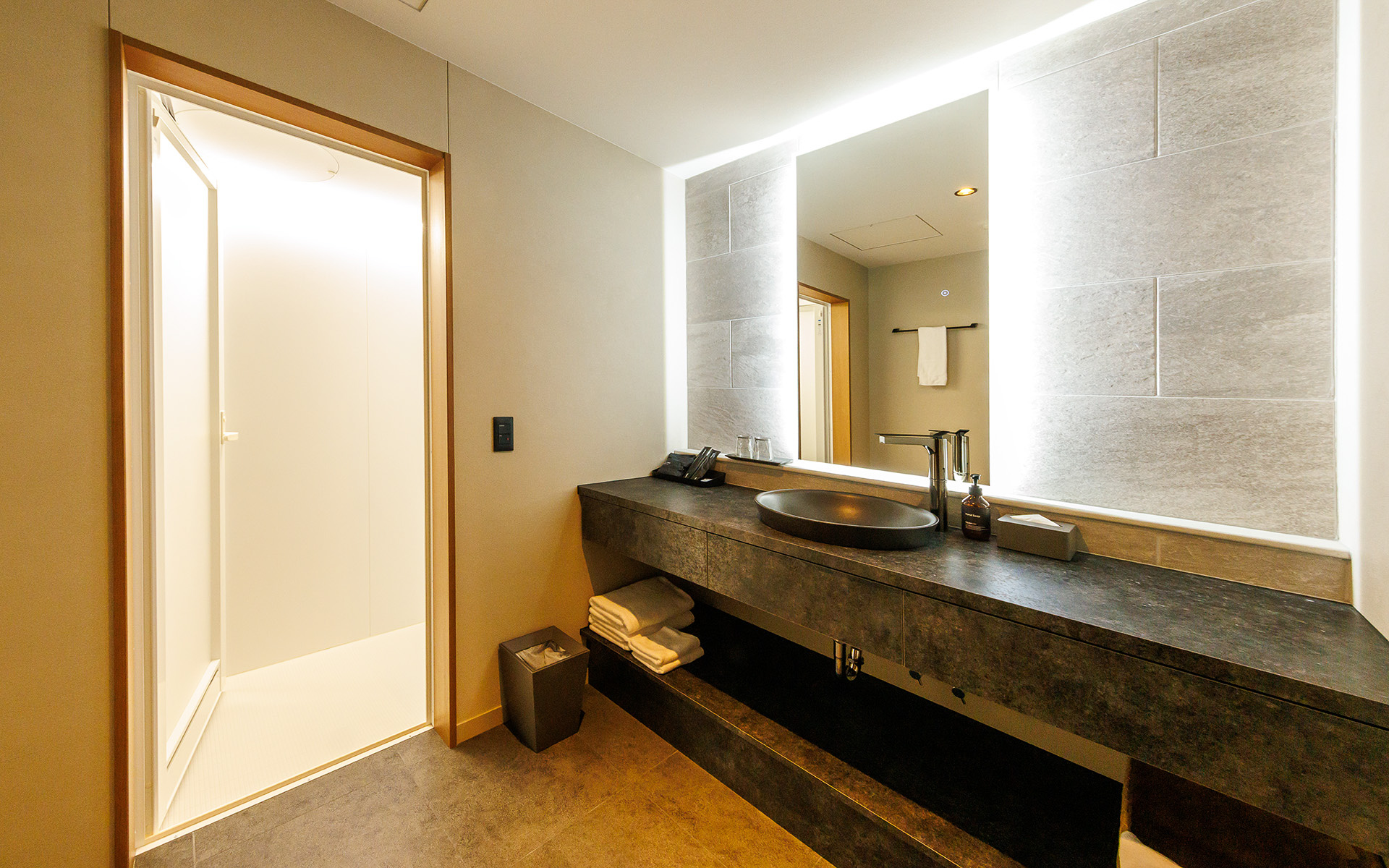 2階にはシャワールーム