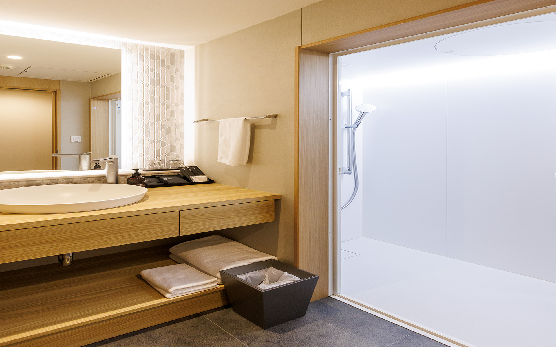 1階にシャワールーム